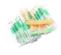 Peine corto de 135 mm de longitud, 6,7 g para mascotas, perros, gatos, hoteles, salones de belleza, actividades al aire libre, viajes, hospital, prisión (10, colores surtidos)