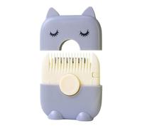 Peine de afeitar - Peine para cortar el pelo | Herramienta de corte de flequillo para niños | Herramienta de corte de pelo adelgazamiento | Doble cara de extremo dividido recortador para adolescentes