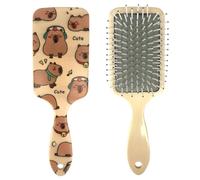 Peine de Aire de Capibara, 1 Pcs de Aire de Capybara, Peine de Masaje, Peine Antiestático, Cepillo de Pelo Rizado para Mujeres y Niñas