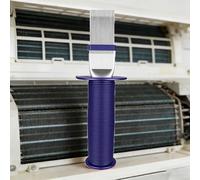 Peine de aleta de acero inoxidable para limpieza de condensador, herramienta de cepillo de radiador para enderezar aletas dobladas en bobinas evaporadoras, kit de mantenimiento de HVAC con mango