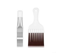 Peine de aleta del evaporador del refrigerador del aire acondicionado 2PCS para la bobina para la limpieza y el mantenimiento del intercambiador de calor