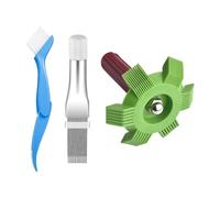 Peine de aletas de aire acondicionado, cepillo de limpieza abrasivo de 8 pulgadas, herramienta para remover Stąub, ligero, versátil, eficiente para radiadores, evaporadores, laminillas para interiores