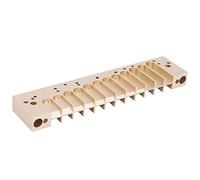 Peine de Armónica para Modelo Original 270D Fácil de Mantener y Soplar Adecuado para Escala Cromática 270 LA12 (GOLD)