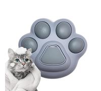 Peine de aseo para gatos, cepillo de vapor con forma de pata de gato para masaje, alivia la fatiga, peine de masaje para perros, elimina el pelo suelto del gato, relaja el cuerpo