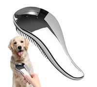 Peine de aseo para mascotas, cepillo de masaje para mascotas, 18,5 x 8,5 x 2,8 cm, métodos de rutina de aseo para control de desprendimiento de pelaje suave, kit avanzado de gestión de enredos de