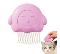 Peine De Aseo Para Mascotas,Cepillo Deshedding Para Gatos, Cepillo de concha de gato de enredado, Cepillo ergonómico para arrojar perros para preparar gatos de largo y corto