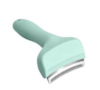 Peine de aseo para perros, removedor de pelo de mascotas, cepillo portátil para mascotas, diseño multifuncional para desenredar, mango cómodo antideslizante, 4.13 x 5.91 x 1.57 pulgadas, para el