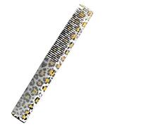 Peine de barbería especial for mujer, peine corte pelo largo, peinado, cepillo peluquero duro y recto, 2 uds(Silver)