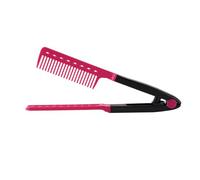 Peine de barra para el cabello, peine en forma de V - cepillo para barra de cabello para el hogar - peine para peinar el cabello en forma de V con herramientas de peluquería de diseño curvo peine para