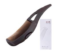 Peine de barrido para cuero cabelludo, peine removedor de caspa, diseño de bolsa de aire hueca, ergonómico para dientes, peine energético ligero de masaje hueco para mujeres, hombres y niños