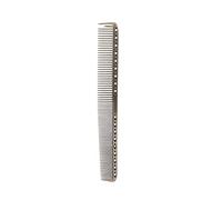 Peine de bolsillo de doble diente de aluminio, peine de peluquería y aseo (oro bronce)