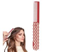 Peine de bolsillo, peine plegable | Peine de textura de dientes finos y dientes anchos | Herramienta de estilo plegable para niñas, desestimado portátil que se desplegó con para el cabello, barbas y b