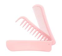 Peine De Bolsillo Plegable - Peine Plegable Para Peinado De 10,5 X 3,4 Cm, Peinnes De Aseo Plegables Listos Para Viajar | Cepillos De Pelo De Viaje De Doble Cabeza | Peinne De Bolsillo Para Casa,