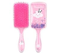 Peine de Cabello de Ballena con Diseño Antiestático para Cabello Recto y Rizado - Ergonómico con Cojín de Aire para Masaje en Cuero Cabelludo - Patrones de Animales Vívidos, Material Ecológico (#2)