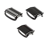 Peine de cabeza bidireccional Black Bi-directional Plastic Head Comb 3mm & 5mm & 7mm compatible with Philips Bodygroom Shaver
