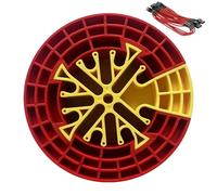 Peine De Cables - Gadget De Organización De Cables Ethernet | Gestión De Peines Ethernet Por Cable, Cable De Red De Peine De Metal Único, Accesorios De Cables Para Tirar Y Enrollar