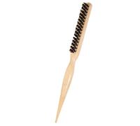 Peine de cerdas - Cepillo de pelo de cerdas de nailon, cómodo cepillo de , peine de cerdas estilo salón, peine de para desenredar, definir y separar