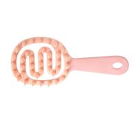 Peine de champú de silicona, masaje de 7.09 pulgadas | peine de polipropileno, herramienta de limpieza del cabello con mango ergonómico para mujeres, hombres, niños, ancianos, dese