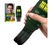 Peine de coloración para el cabello, extractos de plantas, manejable y duradero, 50 mililitros | Peine de tinte para el pelo, para marido, padre, novio, barba, dormitorio, hogar, salón de belleza y