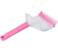 Peine de corte de flecos, herramienta para cortar flecos, para mujer, peine de corte de pelo, dientes rectos, recortador de peinado para dar forma precisa a los flecos, peine para cortar: toma la