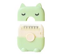 Peine De Corte De Pelo Con Cuchilla | Cortacésped Pony Para Adultos Cortacésped De Doble Cara Para Puntas Trituradas | Peine Afeitadora | Pettine Rasoio | Peine Navaja | Herramienta De Corte De Pelo