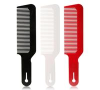 Peine de corte de pelo de 3 piezas, peine de peluquería, peine de tijera, peine de peluquería, herramienta de mezcla, peine de mezcla, peine grande