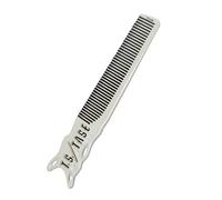 Peine de corte de pelo profesional para estilistas, anti estática, resistente al calor, peines delgados, herramienta de peinado de acero sin piedra