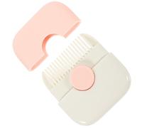 Peine de Corte Infantil Rosa para Flequillo, Abs y Acero Inoxidable