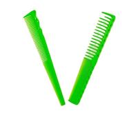 Peine de corte pelo profesional, peines, barbería, salón, herramientas peluquería, estilista, 2/3 Uds Para el cuidado del cabello(LightGreen254-332)