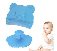 Peine de costra láctea bebe，Quitar costras，Quitar el gneiss de la cabeza，leche y el peine del bebé, Cepillo baño para bebé，Adecuado para recién nacidos, bebé，2 piezas