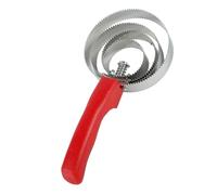 ＡＷＨＡＯ Peine de Curry Reversible, Herramienta para derramar Caballos, Cepillo de Curry de Metal, Cepillo para Caballos para Perros y Mascotas, 4 Anillos