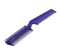 Peine de de plastico de peluquero de cuchilla de metal recortadora cortador