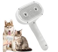 Peine de depilación con spray para mascotas, suave para la depilación de | Cepillo de vapor para gatos para un fácil cuidado | Pet Combs Spray Com Com | Herramienta de depilación eficaz para gatos