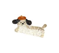 Peine de desenredar fácil de viajar, construcción de acetato, fácil control electrostático permanente, adecuado para adultos y niños, uso diario, cepillo suave para desenredar