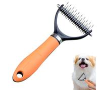 Peine de desenredar para perros Peine para gatos para cabello enredado, Peine de aseo Cat Undercoat Saiding Dog Brush | Desmatar tanques para mascotas para el cabello