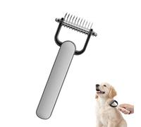 Peine de desfieltro de doble cara para gatos y perros, 2026 Nuevo cepillo para animales de pelo largo, cepillo de aseo para mascotas de pelo largo y denso, Removes Tangles Knots and Loose