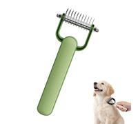 Peine de desfieltro de doble cara para gatos y perros, 2026 Nuevo cepillo para animales de pelo largo, cepillo de aseo para mascotas de pelo largo y denso, Removes Tangles Knots and Loose