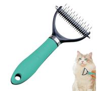 Peine de desmantelamiento para gatos, desenredar un peine para perros,Peine de gato de acero inoxidable para pellizcar perros de preparación Designación Peine de gato - Desenredar suministros para