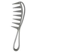 Peine De Detalle De Cabello Grueso - Accesorio De Estilismo Largo ggap | Diente Anti -snag Transparente Cepillo, Herramienta Relajante Del Cabelludo Para El Cuidado Del Cabello