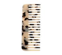 Peine De Dientes Anchos De tortugaa, Peine De Concha De tortugaa, Bolso De Viaje Pequeño De Mármol Antiestático, Peine Para Desenredar El Cabello, Peine De Dientes Anchos Pulido Con Corte De Sierra