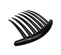 Peine de dientes anchos, estilo francés, irrompible, buen agarre, peine lateral para mujeres y niñas, peines para el pelo de color negro y café, accesorios para mujer, peines decorativos para el