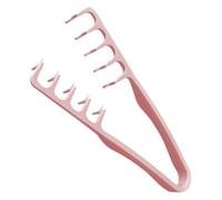 Peine de dientes anchos, herramienta para el cabello texturizado, peines voluminizadores con diseño de pelo rizado, peine de aseo con cobertura de flequillo, peines para el cabello, accesorio de