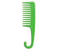 Peine de dientes anchos para desenredar el cabello, cepillo para cabello rizado, cabello largo, cabello húmedo, reduce la pérdida de cabello y la caspa