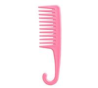Peine de dientes anchos para desenredar el cabello, peine de agarre para cabello rizado, húmedo, seco, grueso, fino para mujeres
