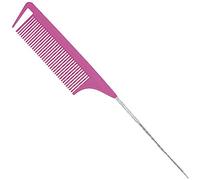 Peine de dientes finos, antiestático, para peluquería, peluquería, recortador de pelo, herramientas de belleza, herramienta de peinado, desenredar la fibra de carbono