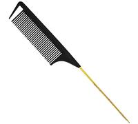 Peine de dientes finos, antiestático, para peluquería, peluquería, recortadora de pelo, herramientas de belleza