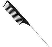 Peine de dientes finos, antiestático, peine de cola para peluquería, peluquería, recortador de bordes de pelo, herramientas de belleza, herramienta de peinado, peine para desenredar el cabello, peine