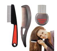 Peine de dientes finos, cabello para cuero cabelludo - Peine de barrido ergonómico portátil del cuero cabelludo | Producto de salud, herramientas de masaje manual para jóvenes, ancianos