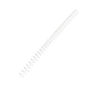Peine de encuadernación de PVC de 12 mm, bobina de encuadernación de 30 anillos, lomo de carpeta de 30 anillos para cuadernos, planificadores, bobinas de encuadernación reutilizables