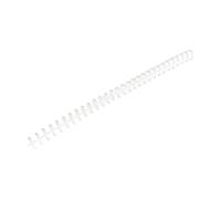 Peine de encuadernación de PVC de 30 anillos, lomo de 30 agujeros, bobinas de encuadernación de 12 mm para cuaderno recargable, diario, planificador, bobina de encuadernación